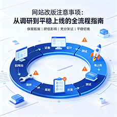 儋州建站-网站改版注意事项：从调研到平稳上线的全流程指南