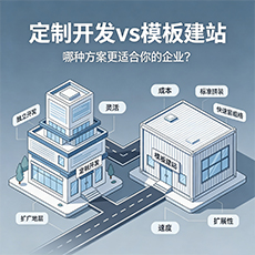 儋州建站-定制开发vs模板建站：哪种方案更适合你的企业？