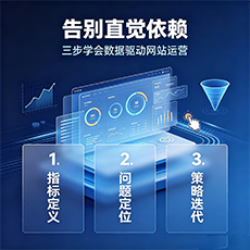 那大建站-告别直觉依赖：三步学会数据驱动网站运营