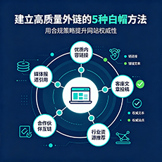 儋州建站-建立高质量外链的5种白帽方法